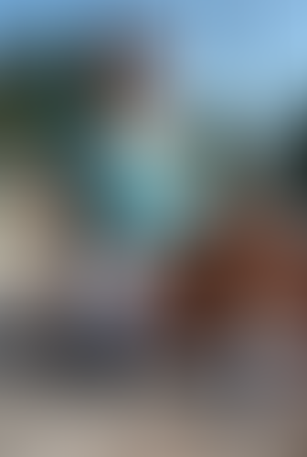 Blurred content preview