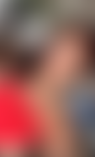 Blurred content preview