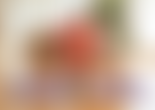Blurred content preview